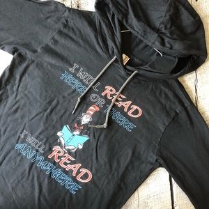 Dr. Suess I Will Read Here or There Hoodie